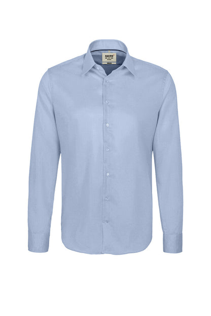 HAKRO Hemd Business Regular - Himmelblau - 1
