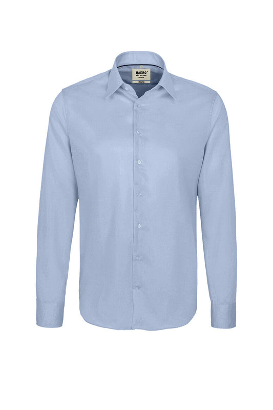 HAKRO Hemd Business Regular - Himmelblau - 1