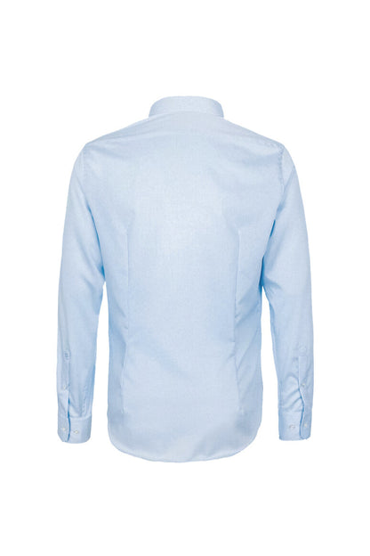 HAKRO Hemd Business Regular - Himmelblau - 3