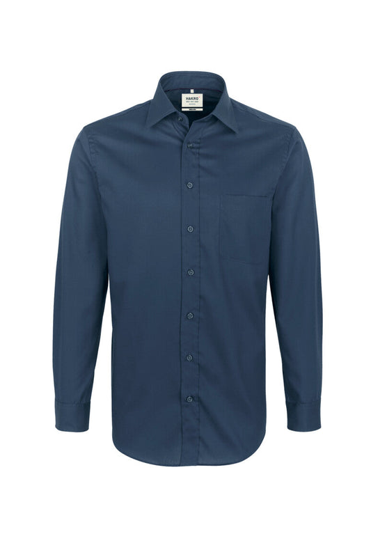 HAKRO Hemd Business Comfort - Marine - 1