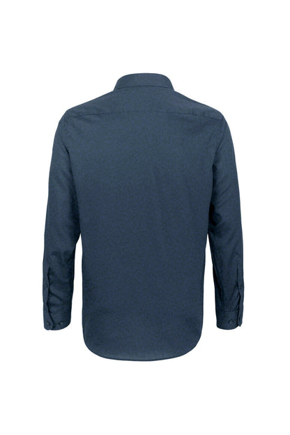 HAKRO Hemd Business Comfort - Marine - 3
