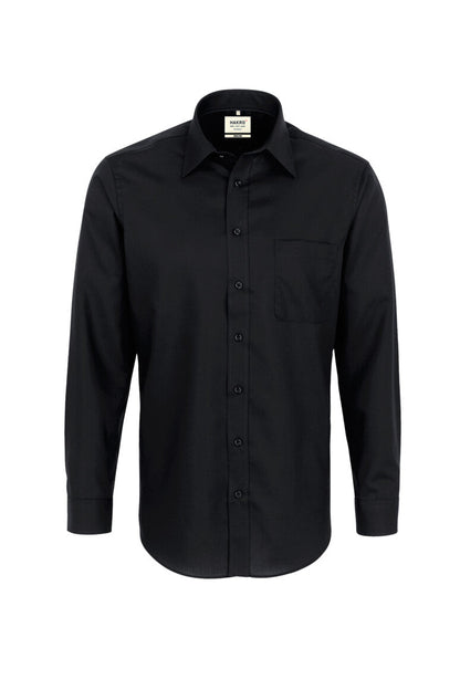 HAKRO Hemd Business Comfort - Schwarz - 1