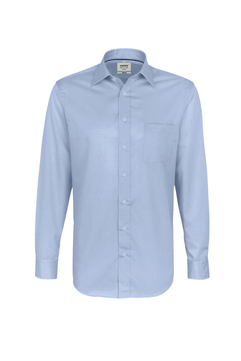 HAKRO Hemd Business Comfort - Himmelblau - 1