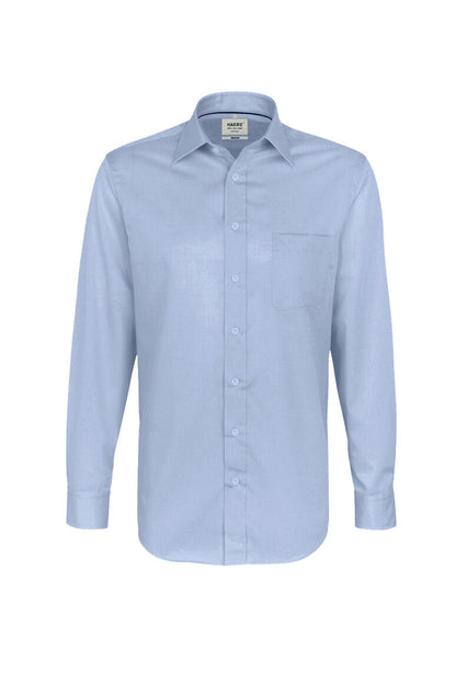 HAKRO Hemd Business Comfort - Himmelblau - 1