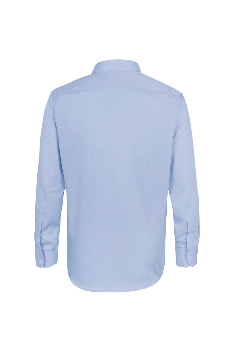 HAKRO Hemd Business Comfort - Himmelblau - 3
