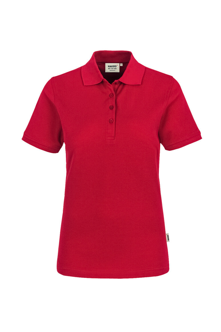HAKRO Damen Poloshirt Classic - Rot - 1