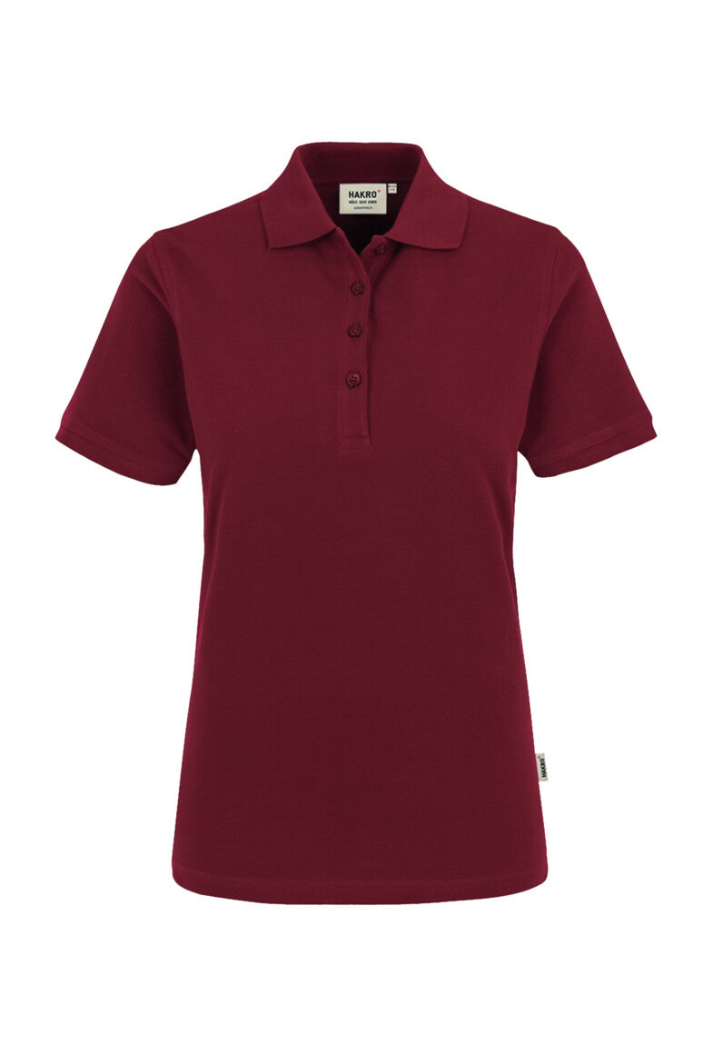 HAKRO Damen Poloshirt Classic - Weinrot - 1