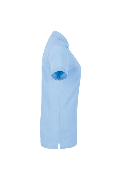 HAKRO Damen Poloshirt Classic - Eisblau - 4