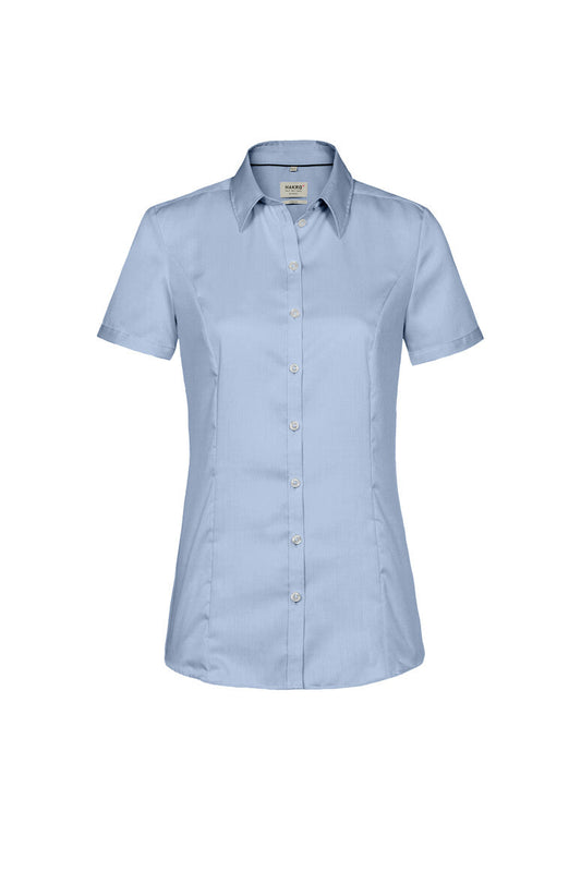 HAKRO 1/2-Arm Bluse Business - Himmelblau - 1