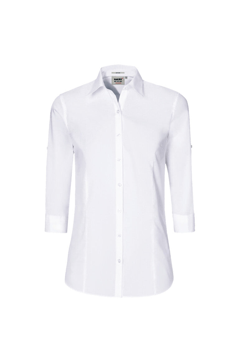 HAKRO 3/4-Arm-Vario Bluse MIKRALINAR® - Weiß - 1