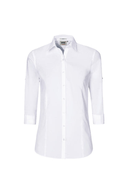 HAKRO 3/4-Arm-Vario Bluse MIKRALINAR® - Weiß - 1