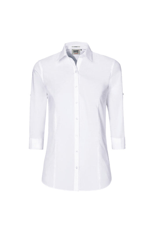 HAKRO 3/4-Arm-Vario Bluse MIKRALINAR® - Weiß - 1