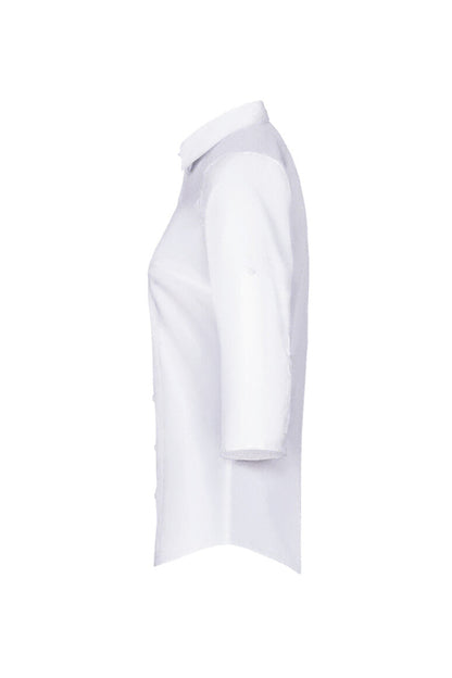 HAKRO 3/4-Arm-Vario Bluse MIKRALINAR® - Weiß - 2