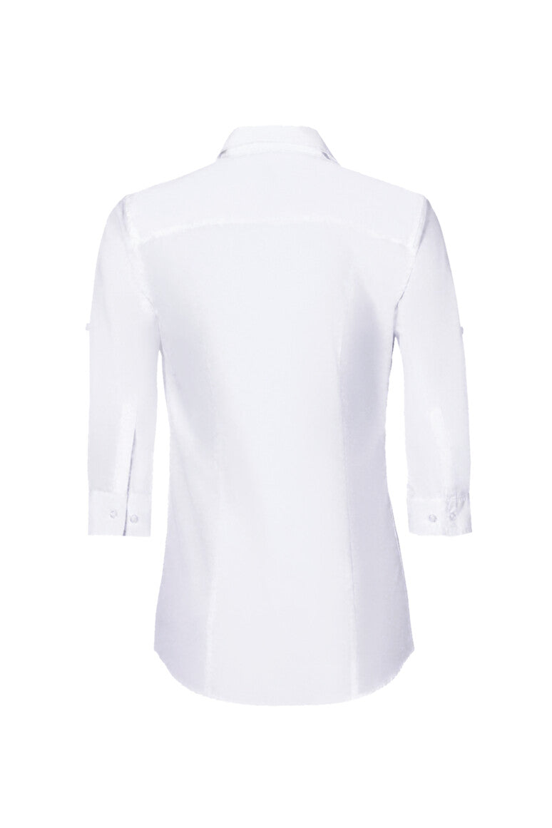 HAKRO 3/4-Arm-Vario Bluse MIKRALINAR® - Weiß - 3