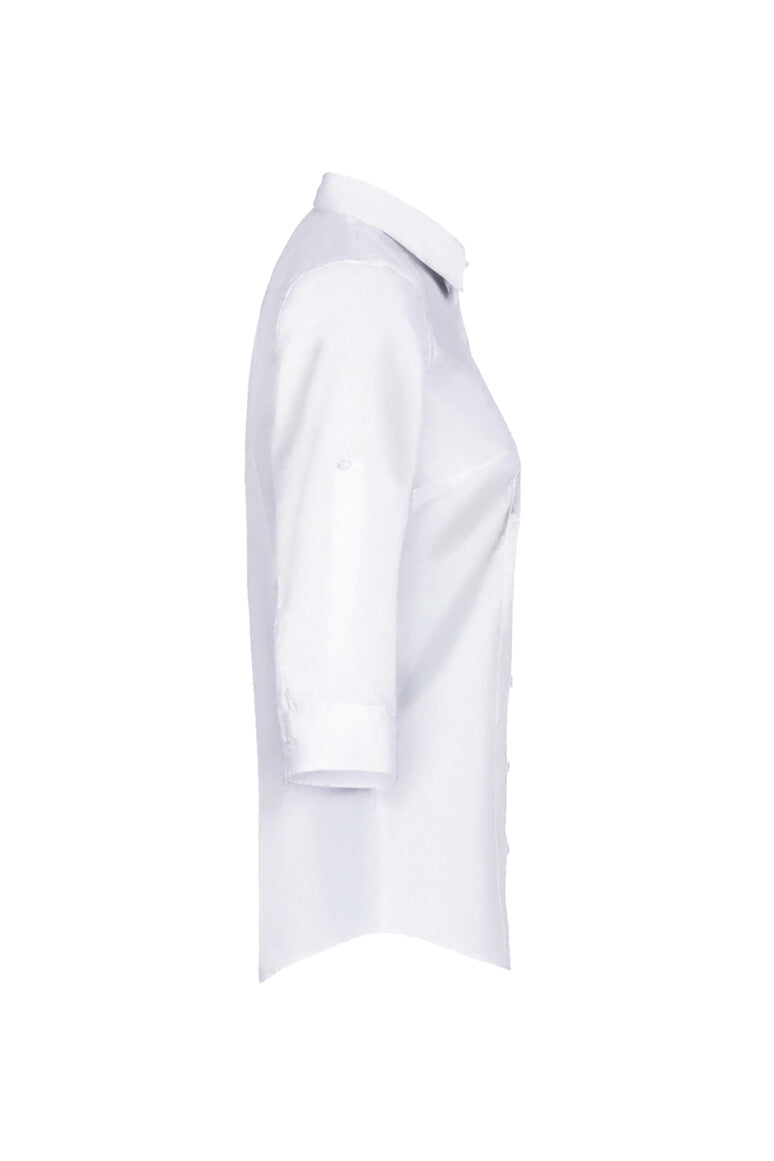 HAKRO 3/4-Arm-Vario Bluse MIKRALINAR® - Weiß - 4