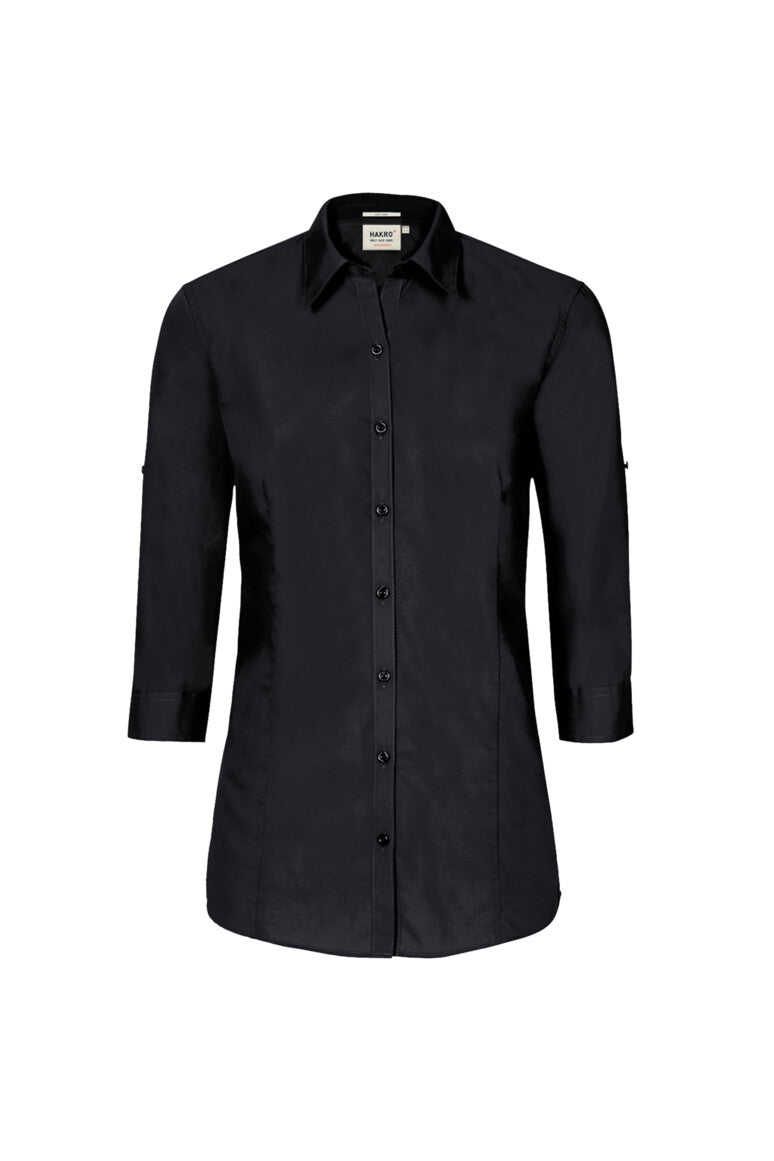 HAKRO 3/4-Arm-Vario Bluse MIKRALINAR® - Schwarz - 1