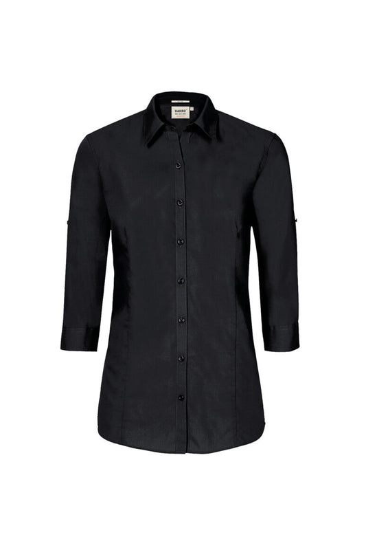 HAKRO 3/4-Arm-Vario Bluse MIKRALINAR® - Schwarz - 1
