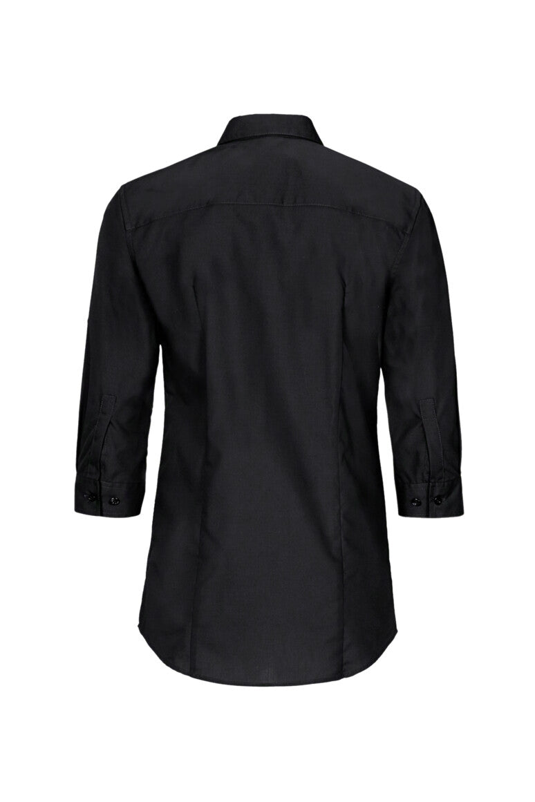HAKRO 3/4-Arm-Vario Bluse MIKRALINAR® - Schwarz - 3