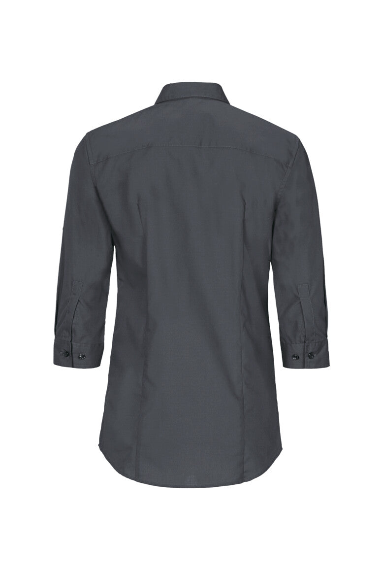 HAKRO 3/4-Arm-Vario Bluse MIKRALINAR® - Anthrazit - 3