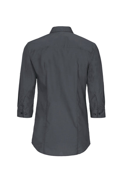 HAKRO 3/4-Arm-Vario Bluse MIKRALINAR® - Anthrazit - 3