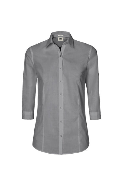 HAKRO 3/4-Arm-Vario Bluse MIKRALINAR® - Titan - 1