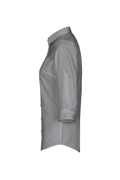 HAKRO 3/4-Arm-Vario Bluse MIKRALINAR® - Titan - 2