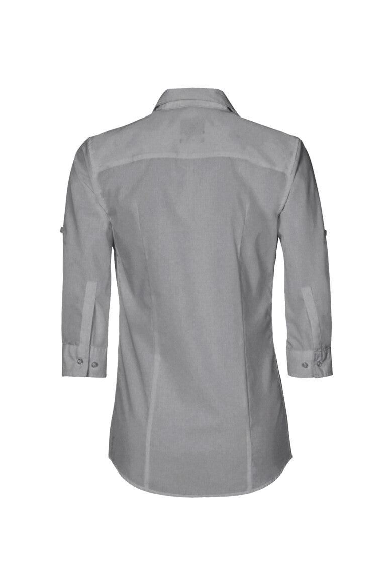 HAKRO 3/4-Arm-Vario Bluse MIKRALINAR® - Titan - 3