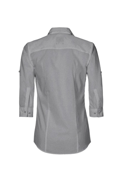 HAKRO 3/4-Arm-Vario Bluse MIKRALINAR® - Titan - 3