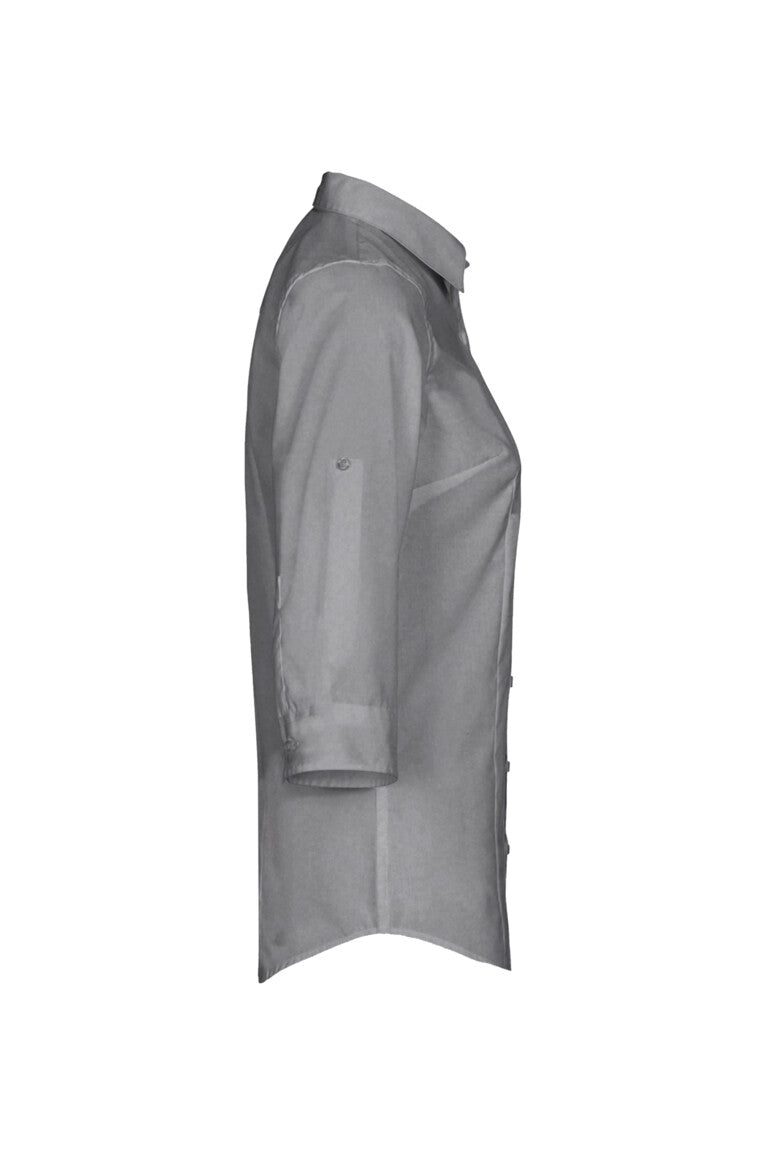 HAKRO 3/4-Arm-Vario Bluse MIKRALINAR® - Titan - 4