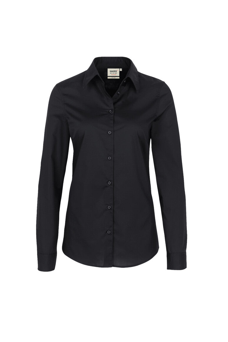 HAKRO Bluse MIKRALINAR® - Schwarz - 1