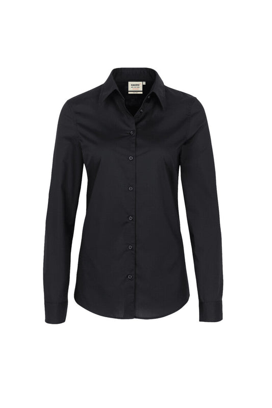 HAKRO Bluse MIKRALINAR® - Schwarz - 1