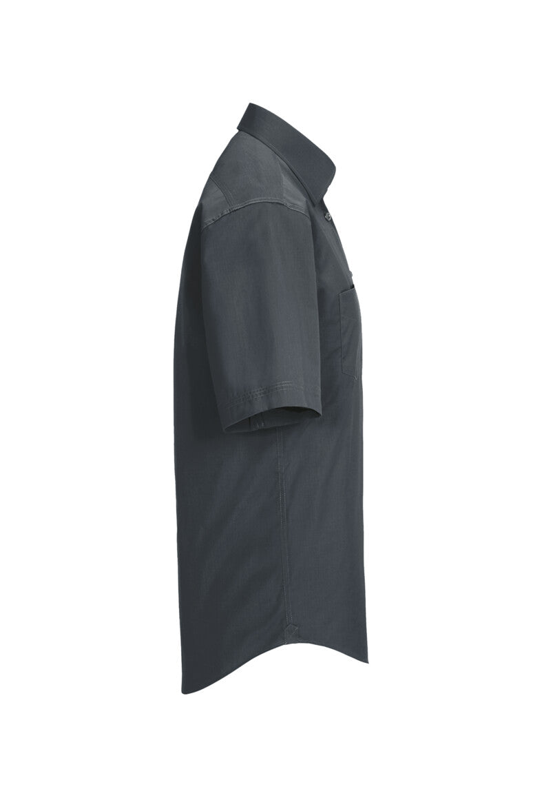 HAKRO 1/2-Arm Hemd MIKRALINAR® Comfort - Anthrazit - 4