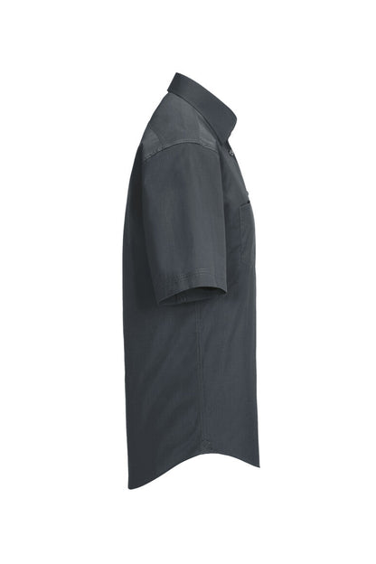 HAKRO 1/2-Arm Hemd MIKRALINAR® Comfort - Anthrazit - 4