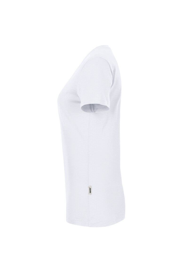 HAKRO Damen V-Shirt Classic - Weiß - 2
