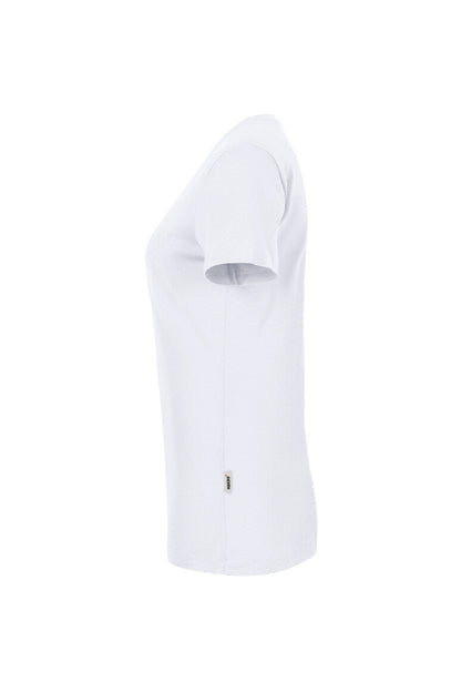 HAKRO Damen V-Shirt Classic - Weiß - 2