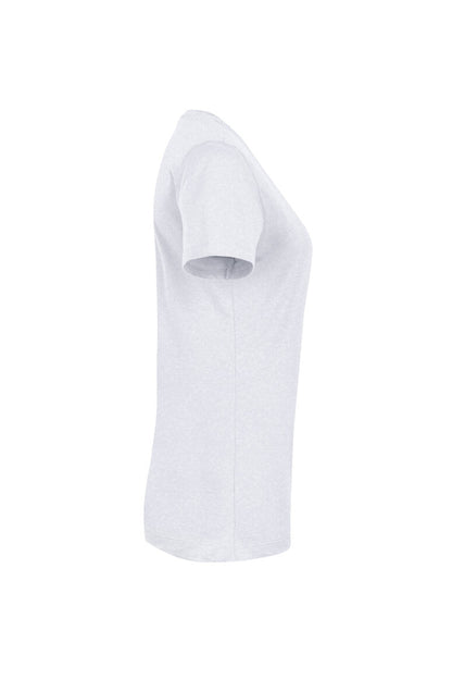 HAKRO Damen V-Shirt Classic - Weiß - 4