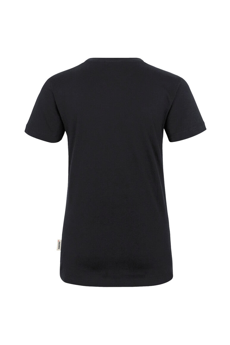 HAKRO Damen V-Shirt Classic - Schwarz - 3