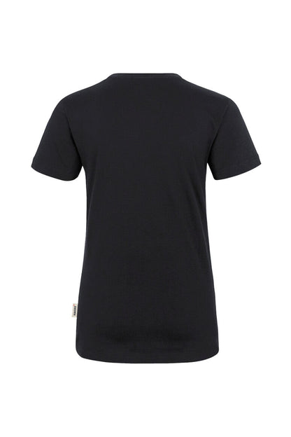 HAKRO Damen V-Shirt Classic - Schwarz - 3