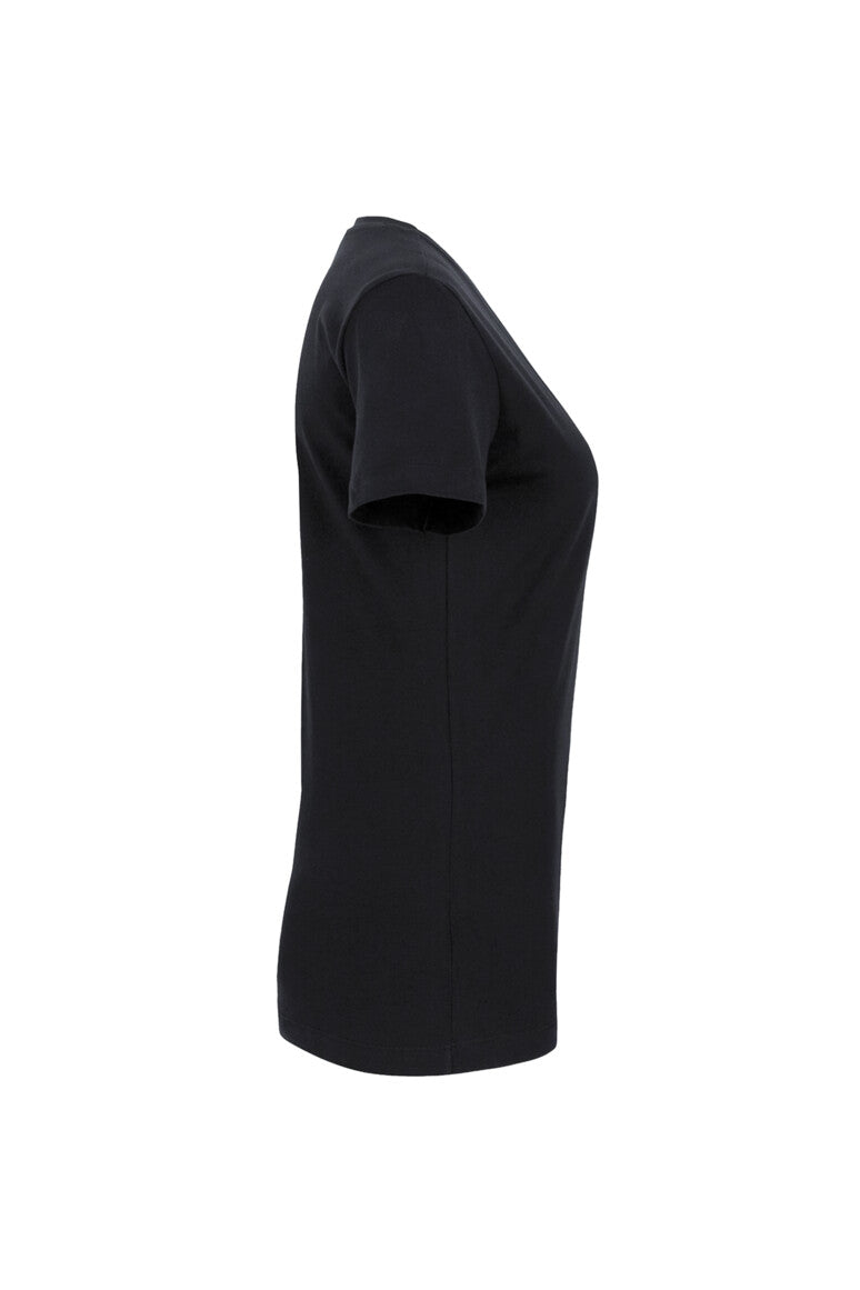 HAKRO Damen V-Shirt Classic - Schwarz - 4