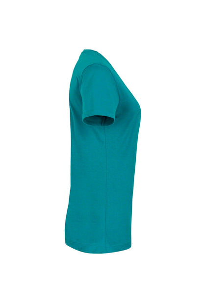 HAKRO Damen V-Shirt Classic - Smaragd - 4