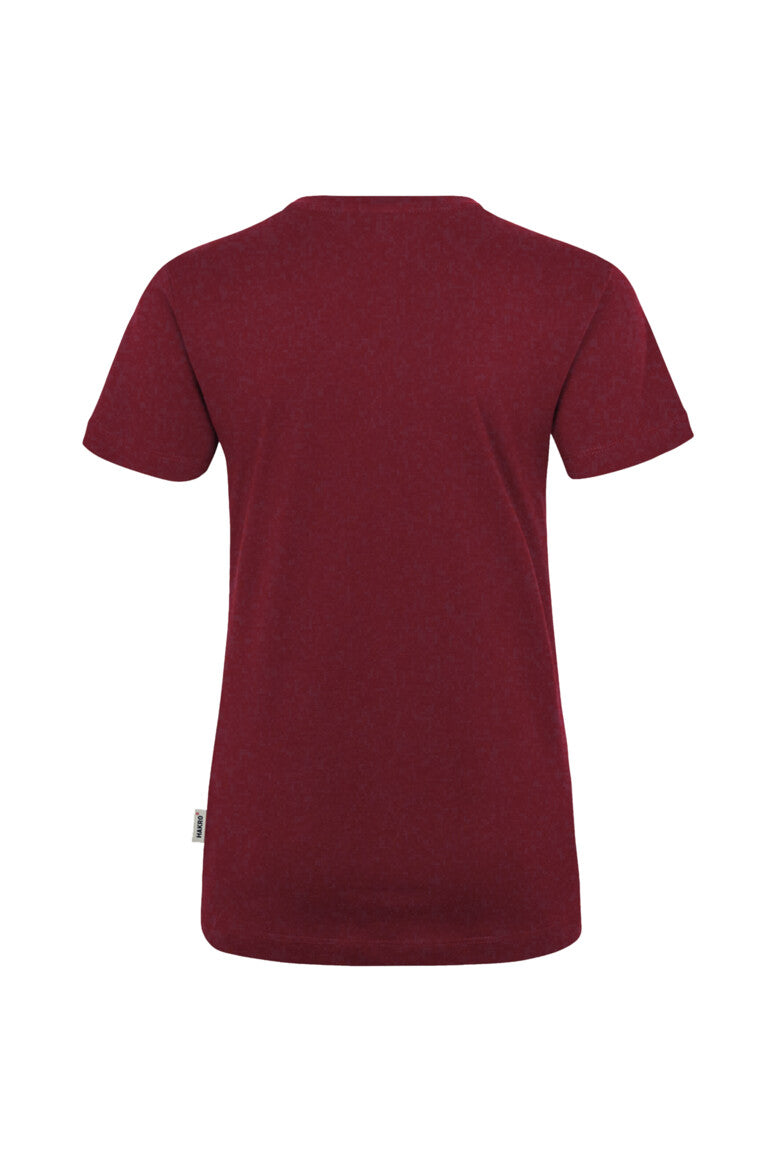 HAKRO Damen V-Shirt Classic - Weinrot - 3