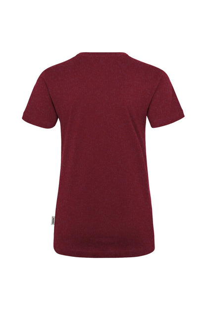 HAKRO Damen V-Shirt Classic - Weinrot - 3