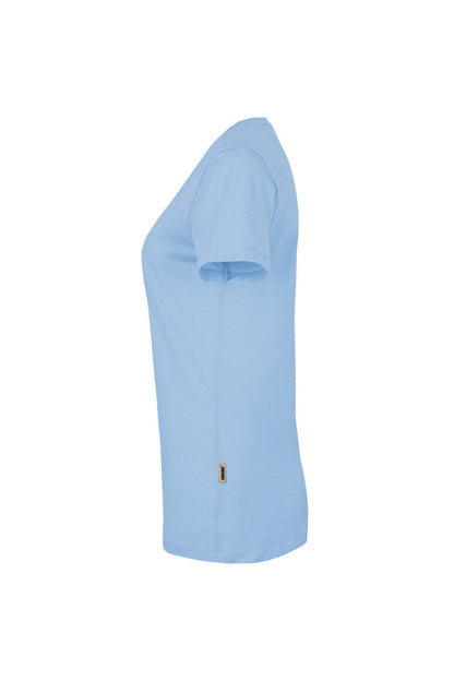 HAKRO Damen V-Shirt Classic - Eisblau - 2