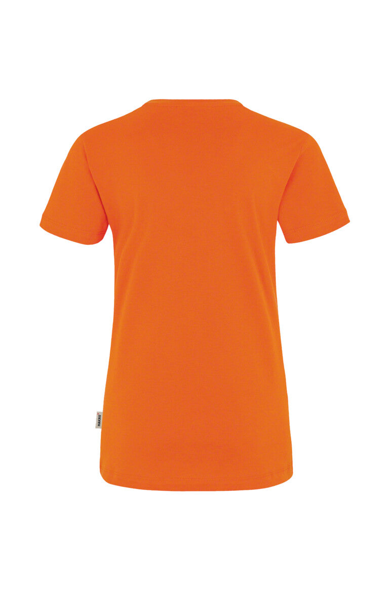 HAKRO Damen V-Shirt Classic - Orange - 3