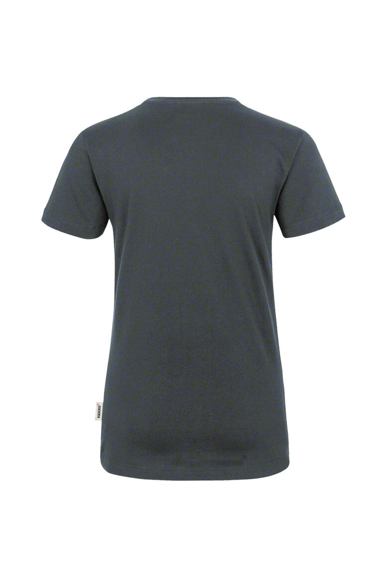HAKRO Damen V-Shirt Classic - Anthrazit - 3
