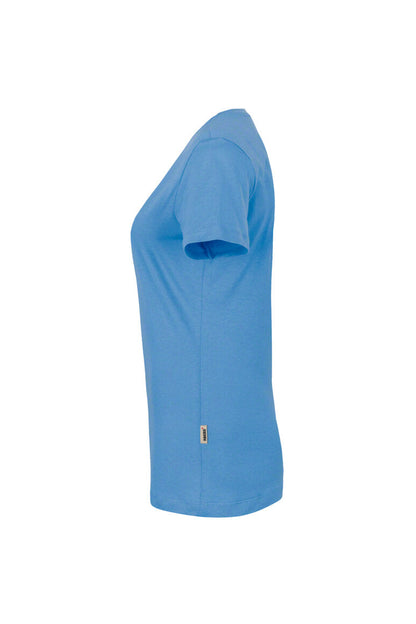 HAKRO Damen V-Shirt Classic - Malibublau - 2