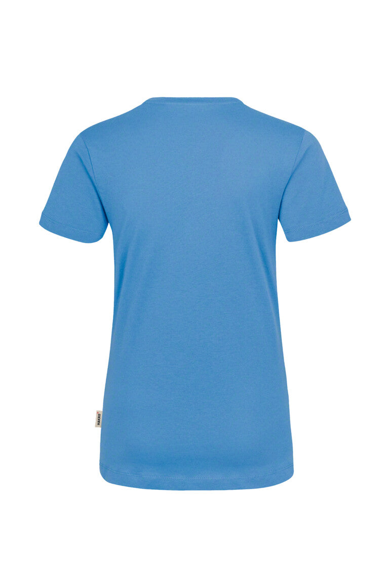 HAKRO Damen V-Shirt Classic - Malibublau - 3