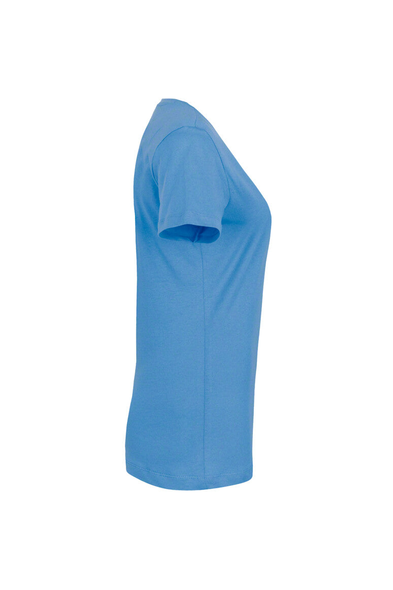 HAKRO Damen V-Shirt Classic - Malibublau - 4