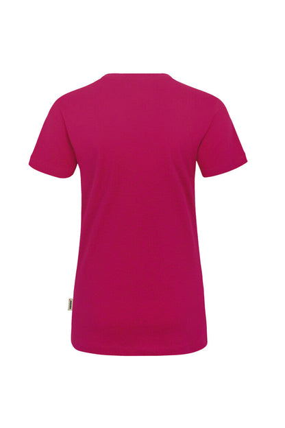 HAKRO Damen V-Shirt Classic - Magenta - 3