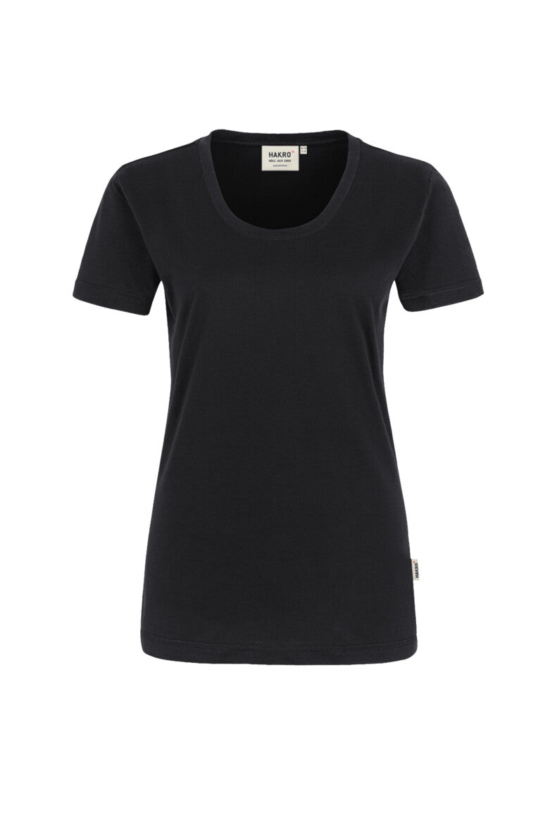 HAKRO Damen T-Shirt Classic - Schwarz - 1